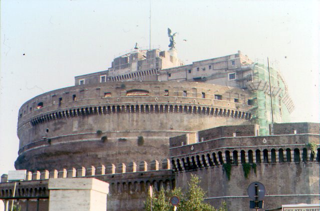 Mauseleum of Hadrian; c.130 AD; currently named Castel San Angelo by Vatican