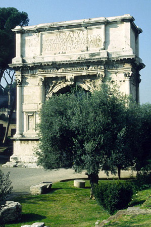 Arch of Titus; late 1st Cent. AD