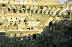 Interior Colosseum, Rome, 72-80 AD