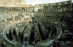 Interior Colosseum, Rome, 72-80 AD