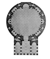 Floorplan; Pantheon, Rome. 125-28 AD