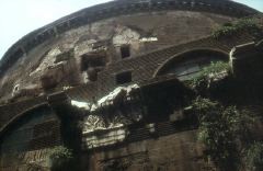 Arches in wall, Pantheon, Rome. 125-28 CE