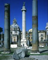 Trajan Market and column; c. 80 AD