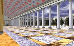 COMPUTER RECREATED VIEW OF THE FORUM OF TRAJAN 