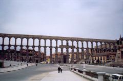 Aquaduct in Spain, 200 feet tall