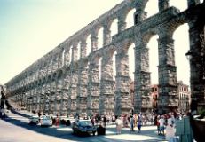 Aquaduct in Spain, 200 feet tall