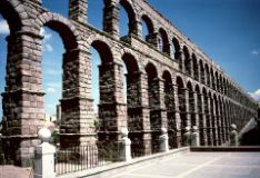Aquaduct in Spain, 200 feet tall