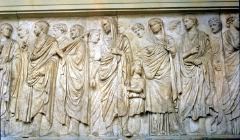Ara Pacis. Marble, 13-9 BC
