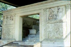 Ara Pacis. Marble, 13-9 BC