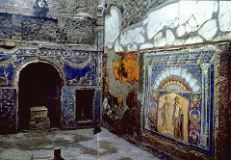 Argos and Io panel from tablinum (Rome, Palatine, in situ)