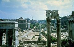 Forum looking toward the Capitoline