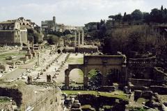 Forum looking toward the Capitoline