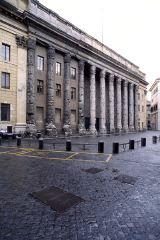 Temple to the Divine Hadrian, Rome; Presently the National Bank of Italy