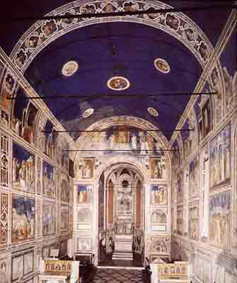 Giotto di Bondone. Frescoes, Arena Chapel, Padua, 1305-6