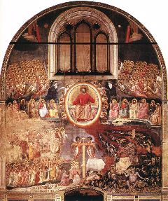 giotto-Last Judgment-1306-Fresco, 1000 x 840 cm-Cappella Scrovegni (Arena Chapel), Padua