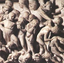 PISANO, Giovanni-Last Judgment (detail)-1310-Marble-Cathedral, Pisa