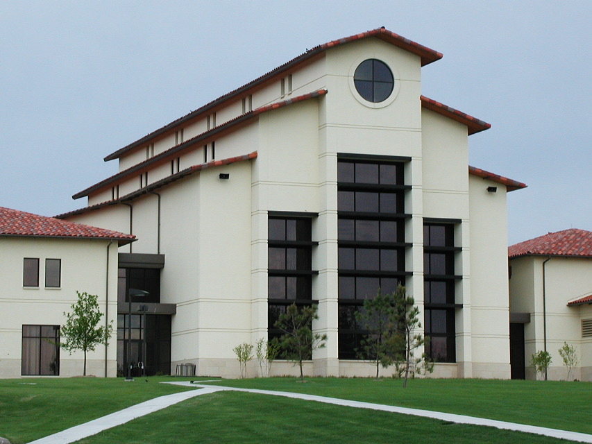 West Face; Chapel Fine Arts Center; Oklahoma Wesleyan University; 2000