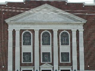 Old Chapel facade; First Baptist Church, Bartlesville, OK; c. 1940?