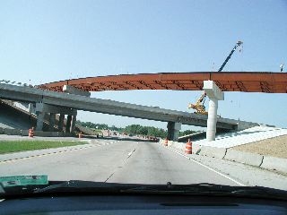 Highway Construction; North of Tulsa on Hwy. 75; 2002