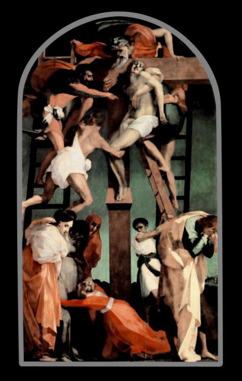Fiorentino Rosso- Descent from the Cross-1521-Pinacoteca Communale, Volterra