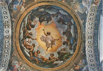Correggio- Passing away of St John-1520-24-Fresco-S. Giovanni Evangelista, Parma