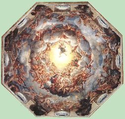 Correggio- Assumption of the Virgin-1526-30-Fresco, 1093 x 1195 cm-Duomo, Parma