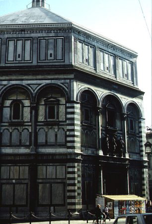 Baptistery of San Giovanni, Florence, detail of attic