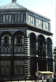 Baptistery of San Giovanni, Florence, detail of attic